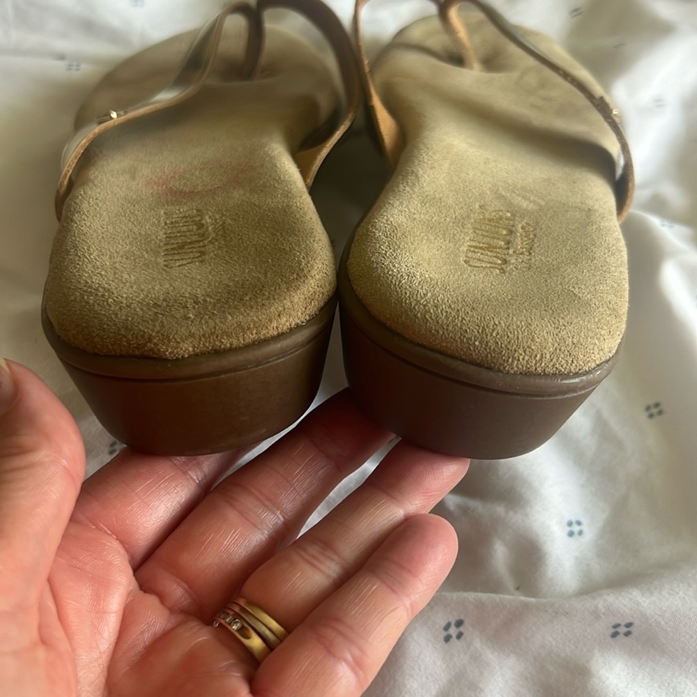 G. H. Bass & Co. Leather Upper womens 8.5 Sunjuns Sandals, good condition - Picture 7 of 12
